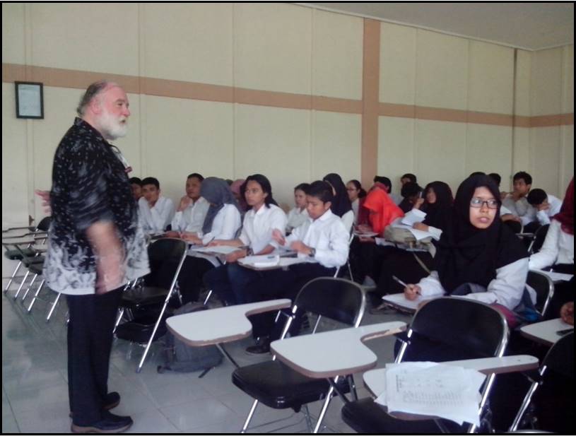 Visiting Professor oleh Prof. Dr. David Reeve dari University of New South Wales, Australia (2016)