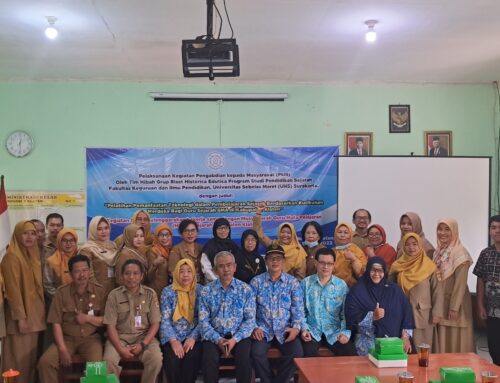 Prodi Pendidikan Sejarah UNS Selenggarakan Kegiatan Pengabdian Bertema Besar “Pelatihan Pemanfaatan Teknologi Guru Sejarah di Kabupaten Klaten”